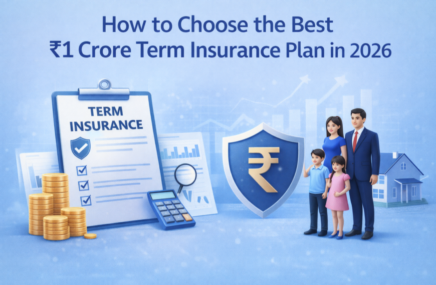 How to Choose the Best Rs. 1 Crore Term Insurance Plan in 2026