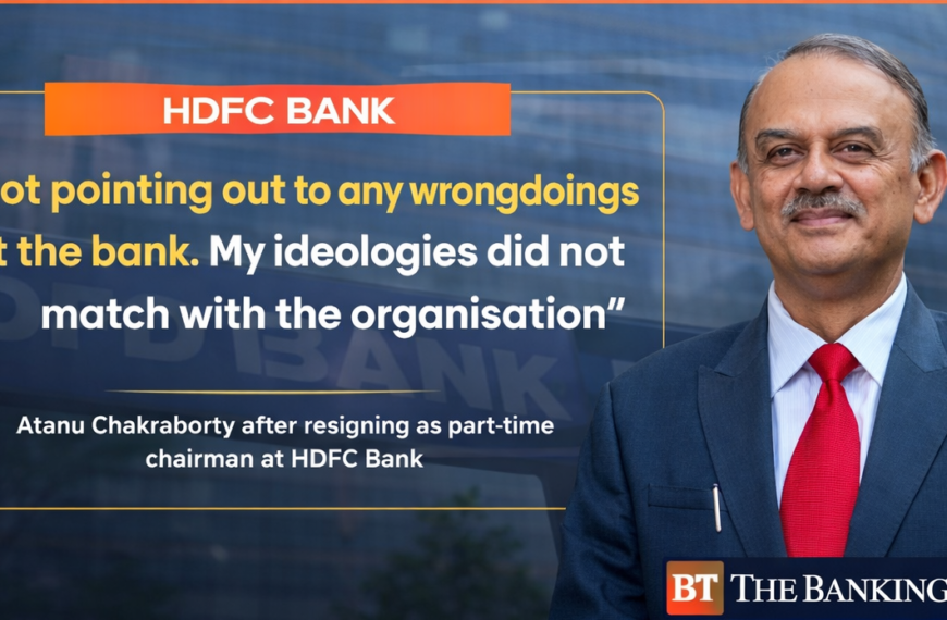 ‘Values Didn’t Match’: HDFC Bank Chairman Resigns